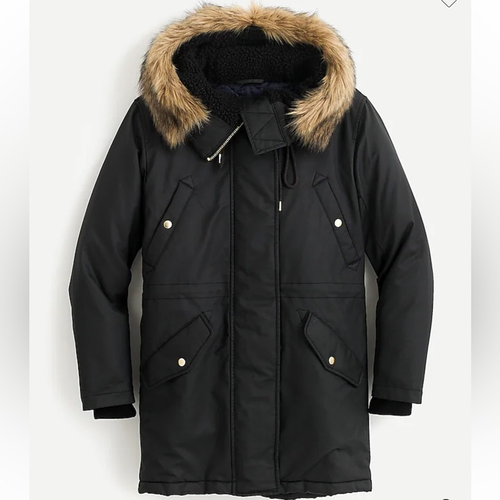 J Crew Perfect Winter Parka size XS